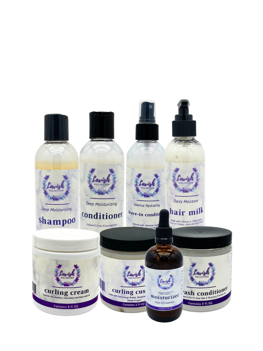 Curly Crown "Queen Moisture" Hair Care Box