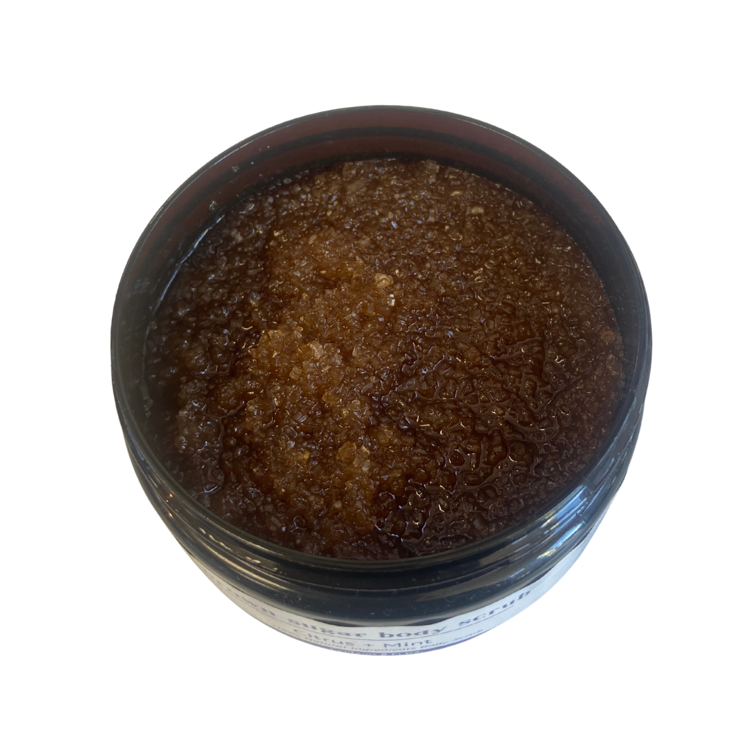 Citrus & Mint Brown Sugar Body Scrub 7.5 oz.