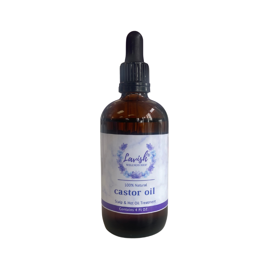 100% Natural Castor Oil Scalp & Hot Oil Treatment 4 oz.