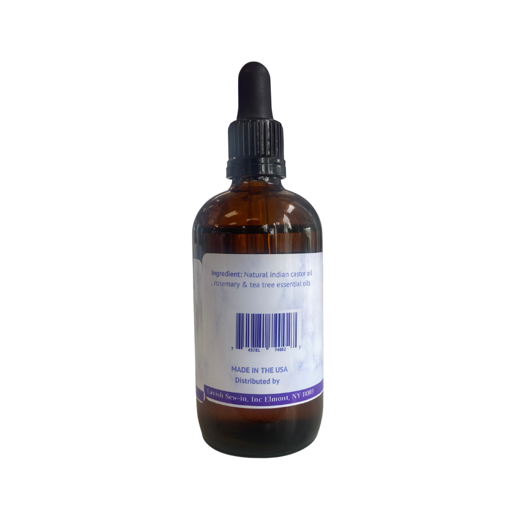 100% Natural Castor Oil Scalp & Hot Oil Treatment 4 oz.