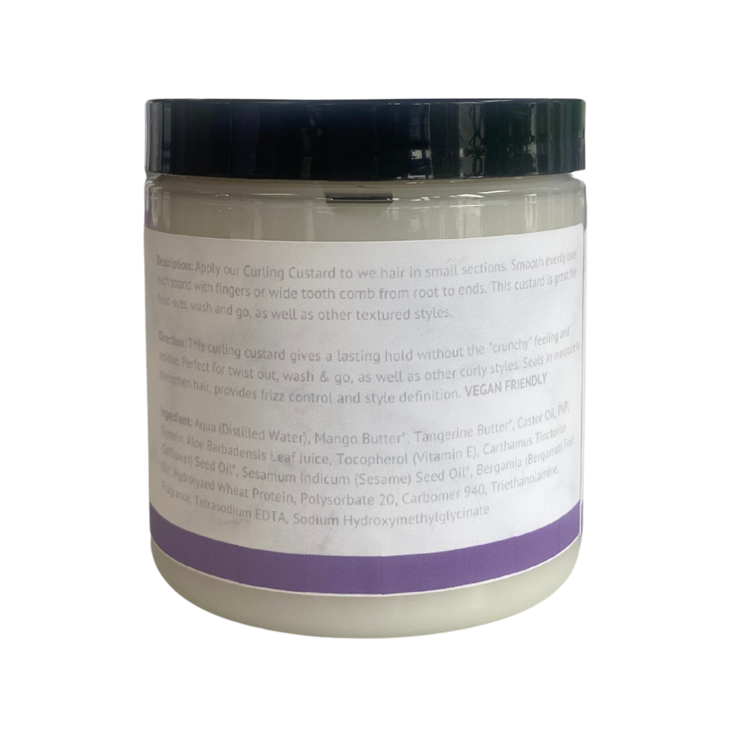 Organic Curling Custard with Wheat Protein 8 oz.