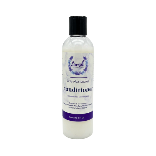 Lavish Wellness Shop Deep Moisturizing Conditioner (Lemongrass & Rosemary) 8 Fl OZ