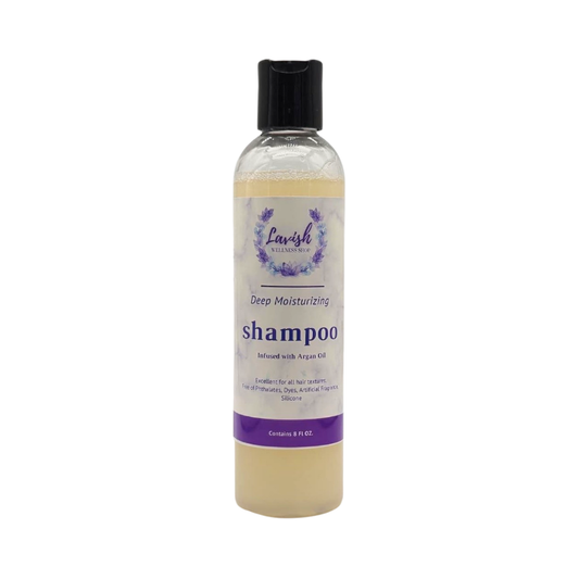 Lavish Wellness Shop Lemongrass & Rosemary Deep Moisturizing Shampoo 8 Fl OZ