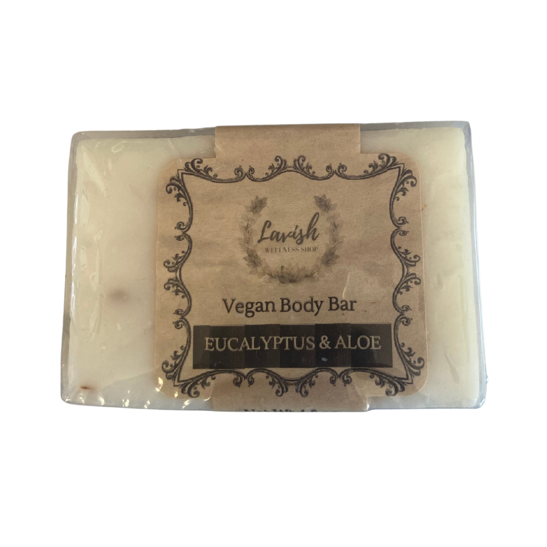 Eucalyptus + Aloe Vegan Body Bar 4.8 oz.