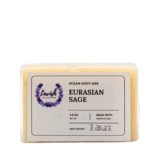 Lavish Wellness Shop Eurasian Sage Vegan Body Bar 4.8 oz.
