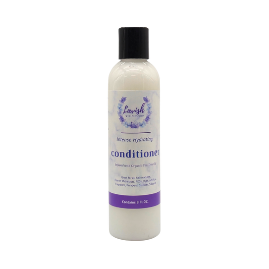 Lavish Wellness Shop Peppermint & Tea Tree Intense Hydrating Conditioner 8 oz & 2 oz