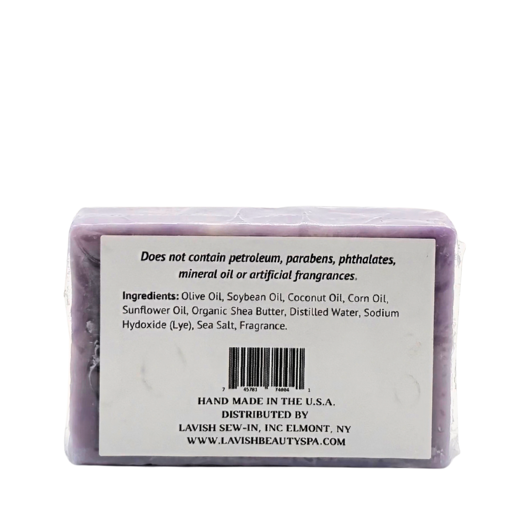 Lavish Wellness Shop Lavender + Lemongrass Vegan Body Bar 4.8 oz.