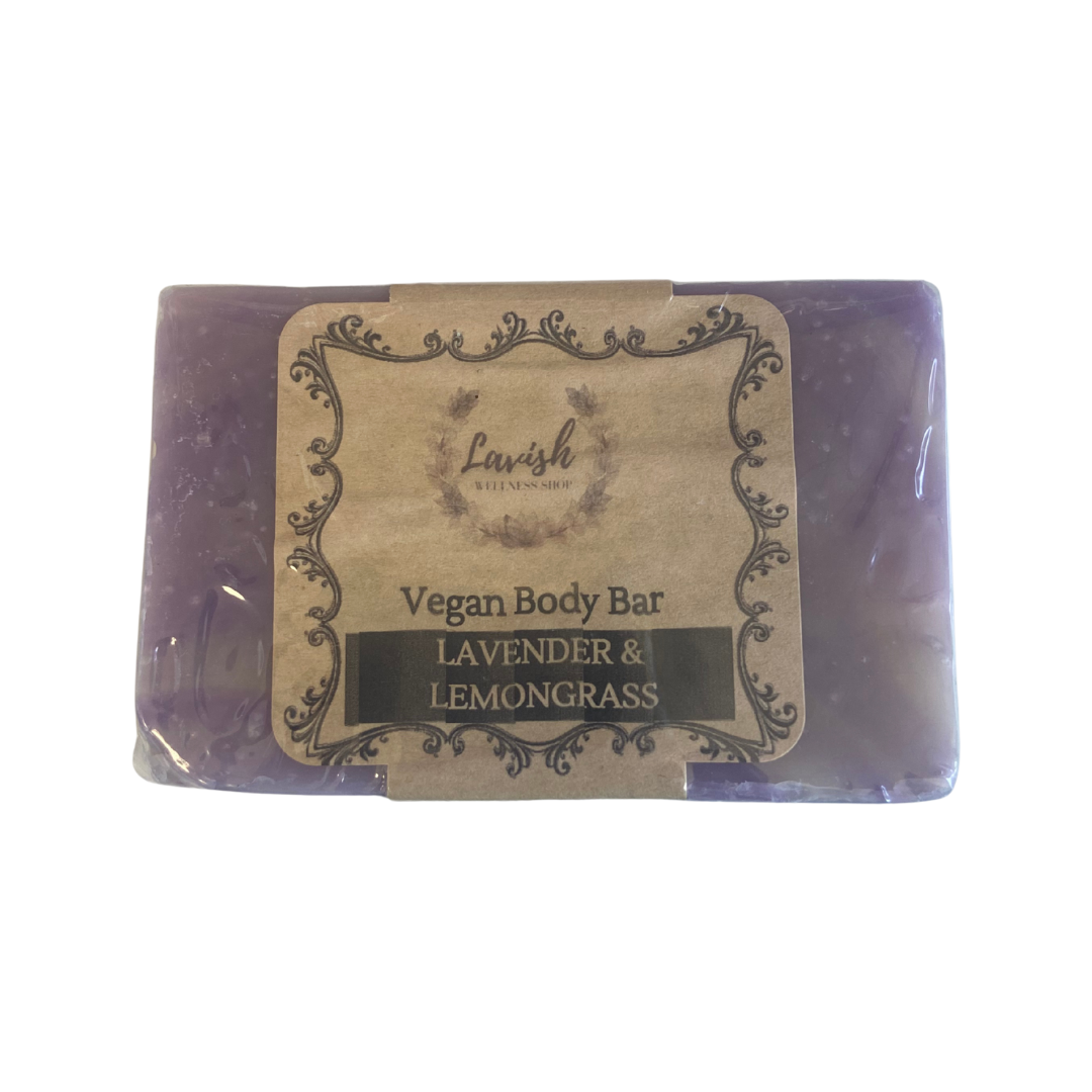 Lavender + Lemongrass Vegan Body Bar 4.8 oz.
