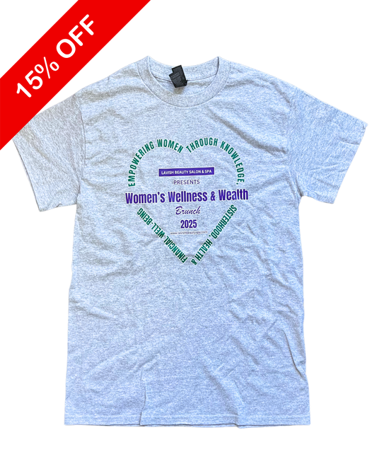 Women's Wellness & Wealth Short Sleeve T-Shirt 2025