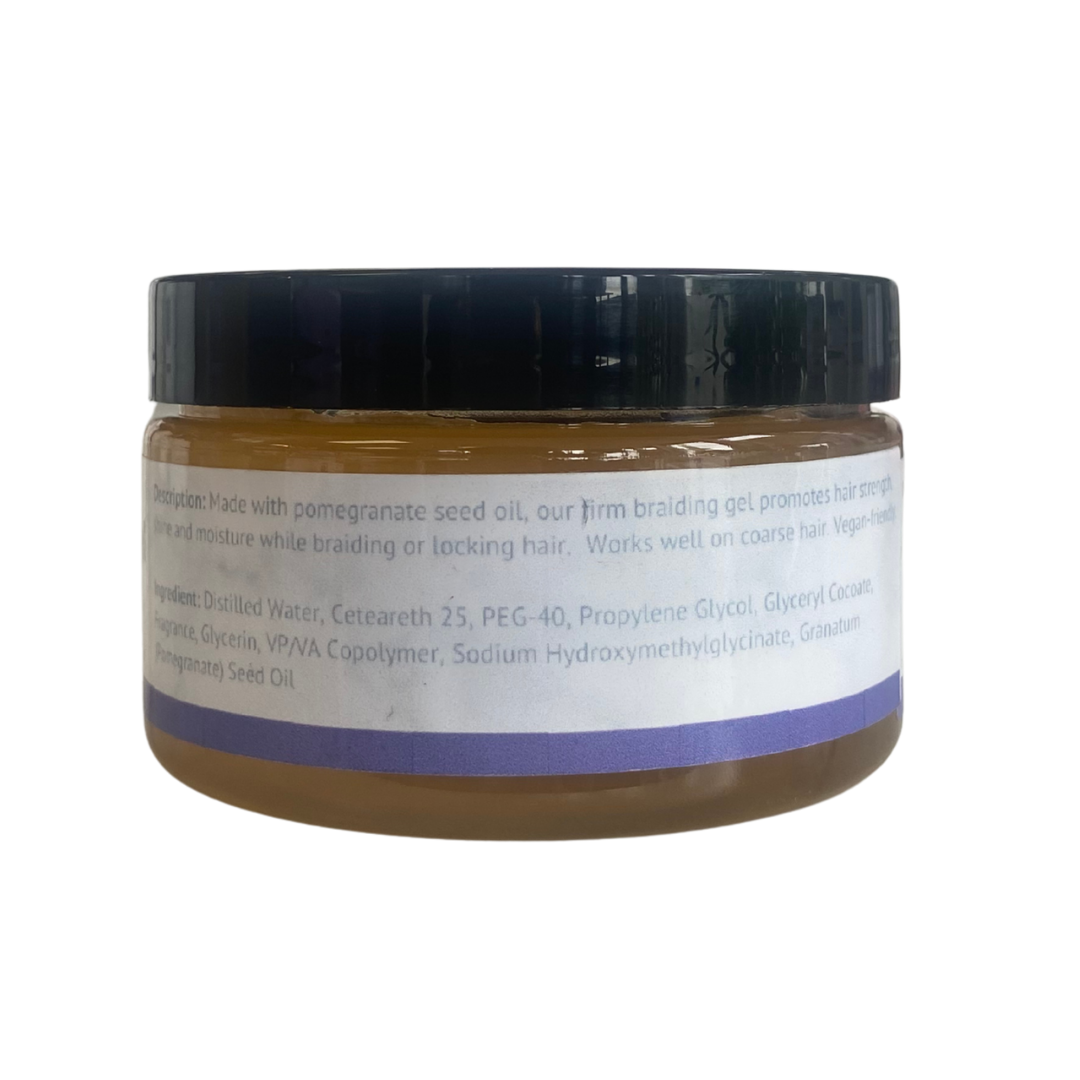 Loc & Braiding Firm Hold Gel 4 oz.