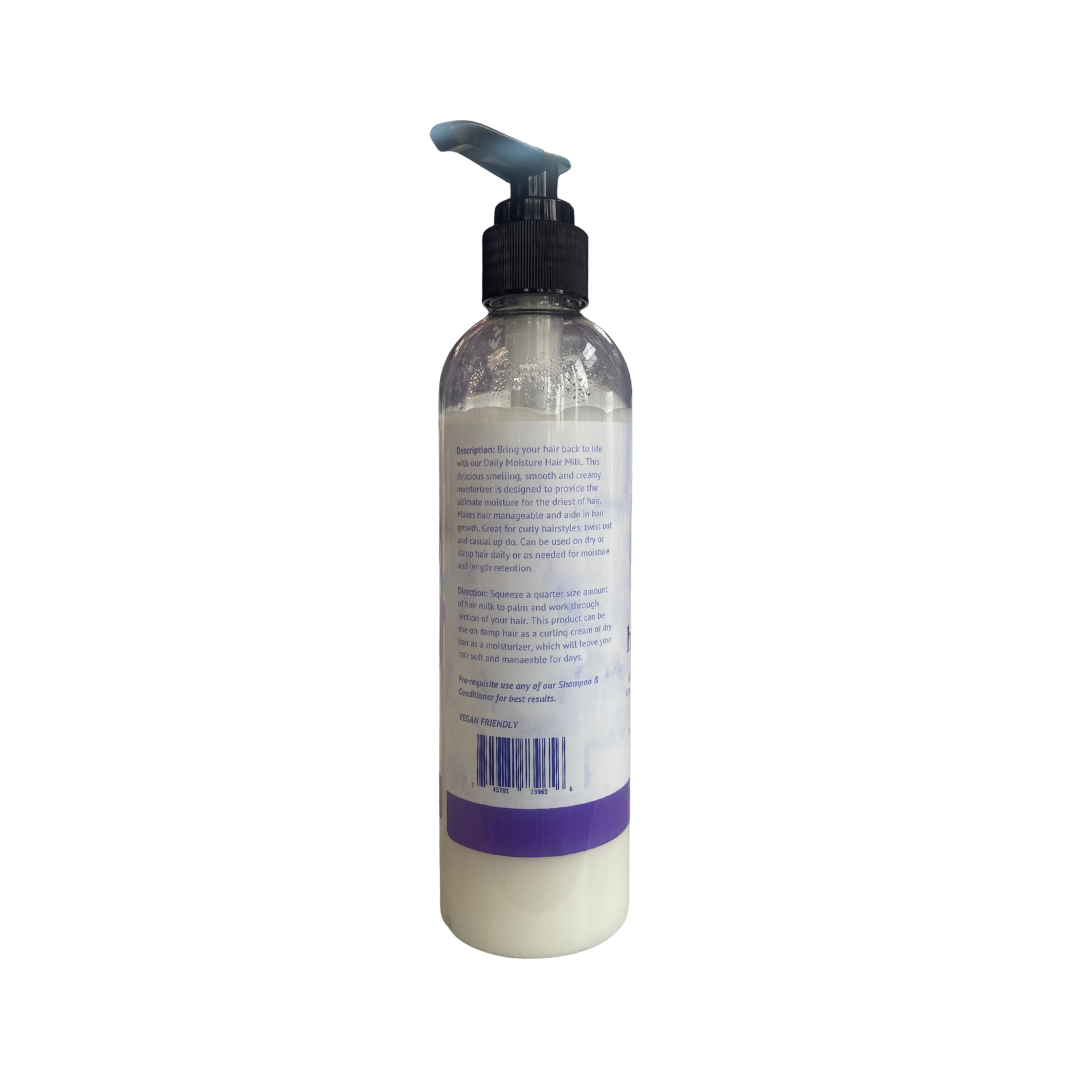 Organic Mango & Shea Butter Daily Moisture Hair Milk 8 oz.
