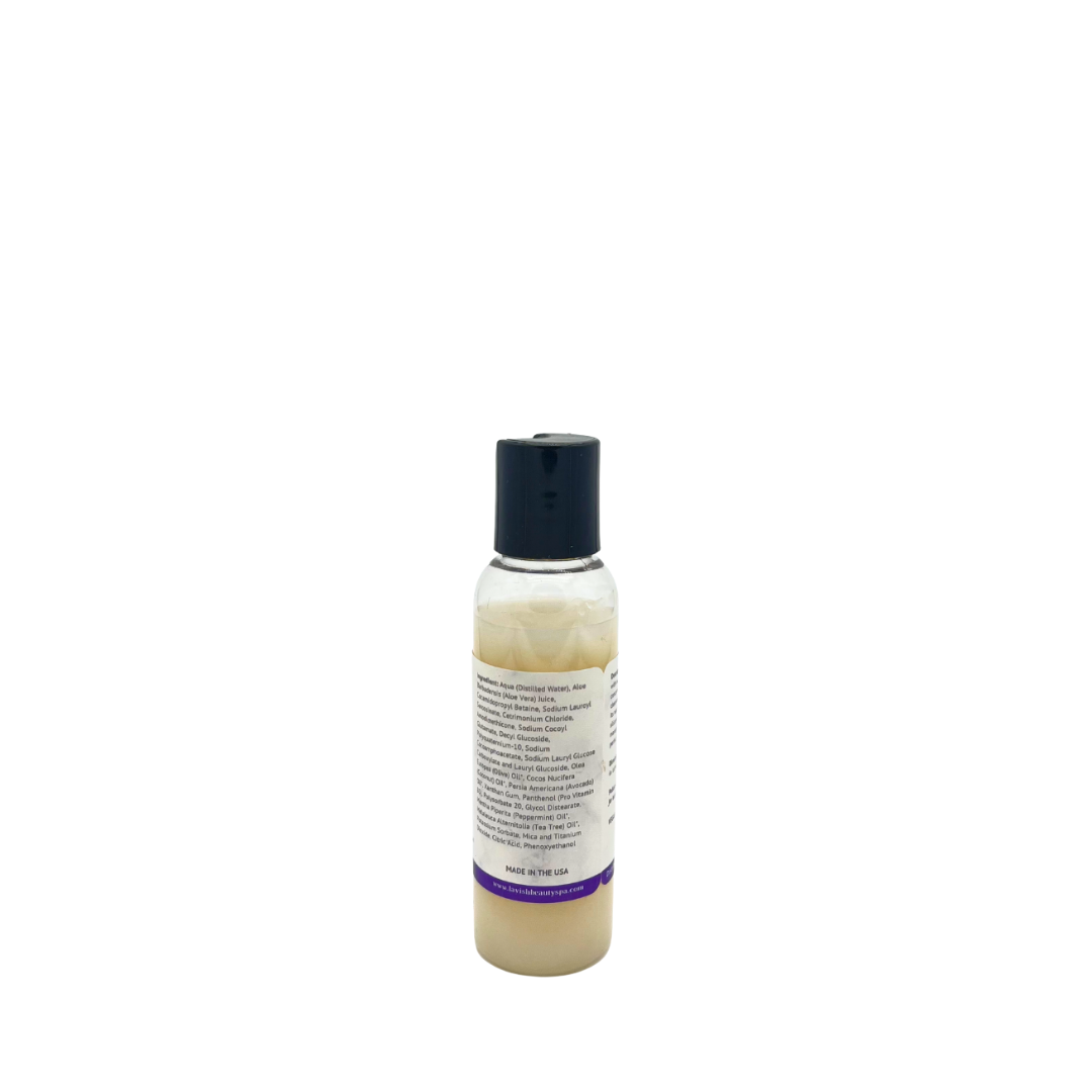 Lavish Wellness Shop Peppermint & Tea Tree Intense Hydrating Shampoo 2 Fl OZ