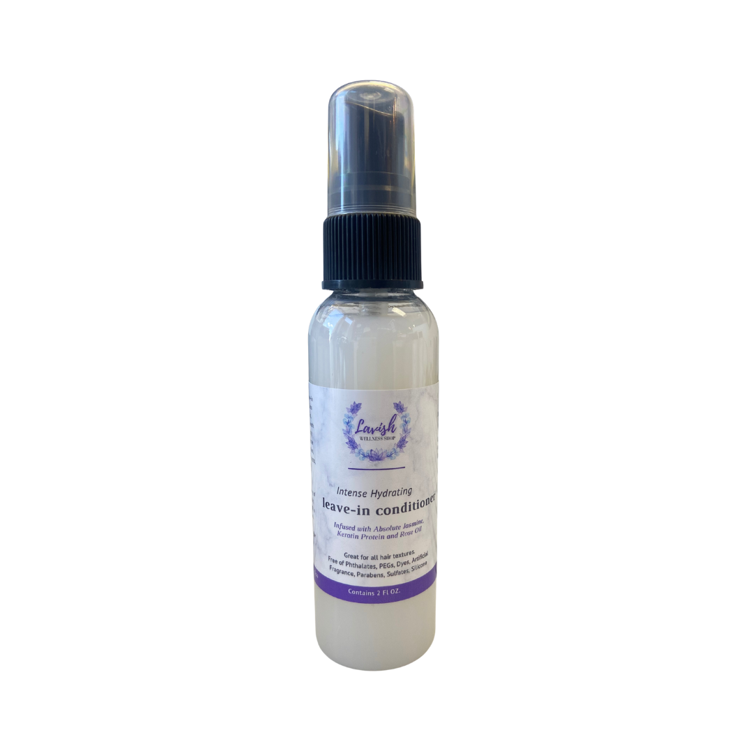Organic Rose & Jasmine Hydrating Leave-in Conditioner (Options)