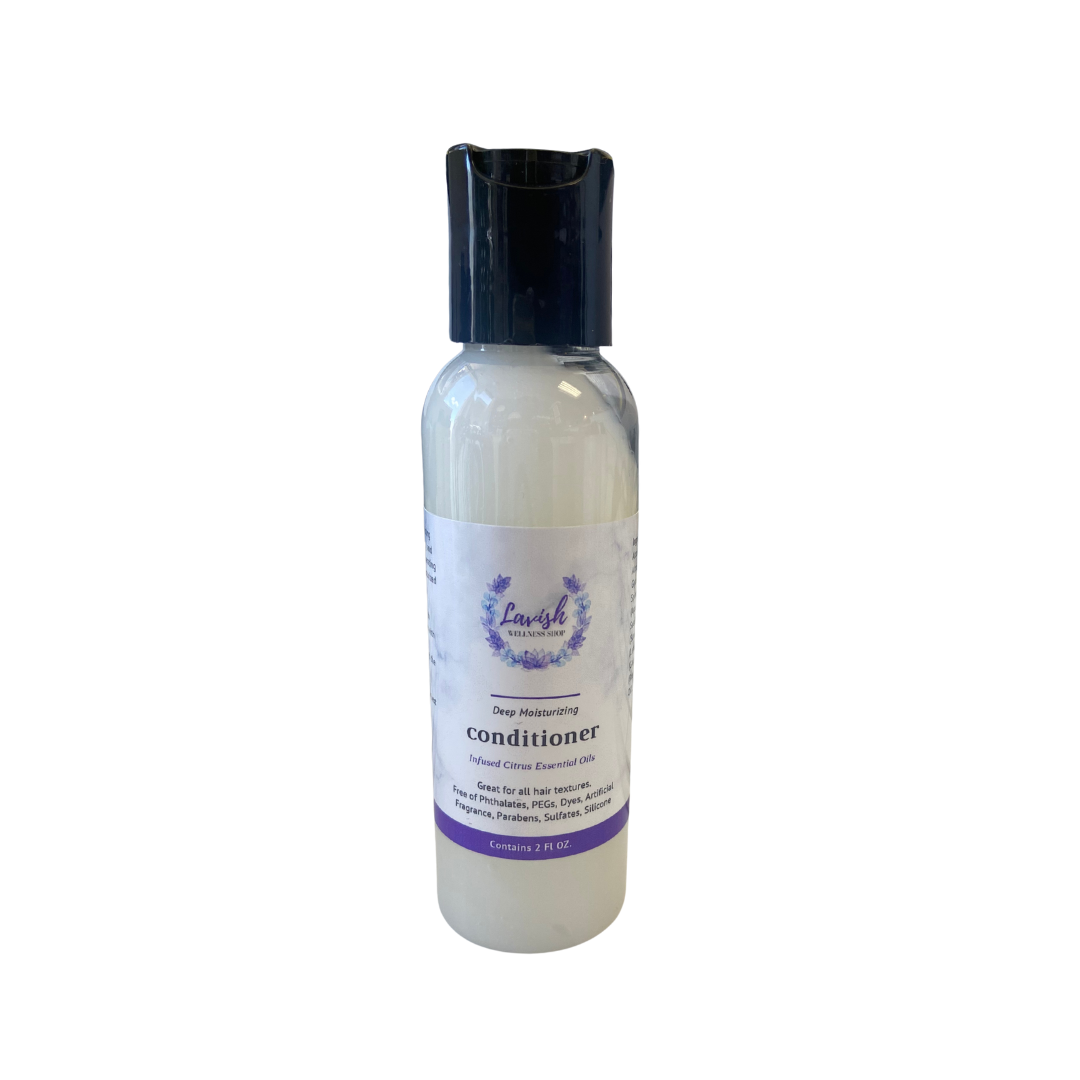 Organic Lemongrass & Rosemary Deep Moisturizing Conditioner (Options)