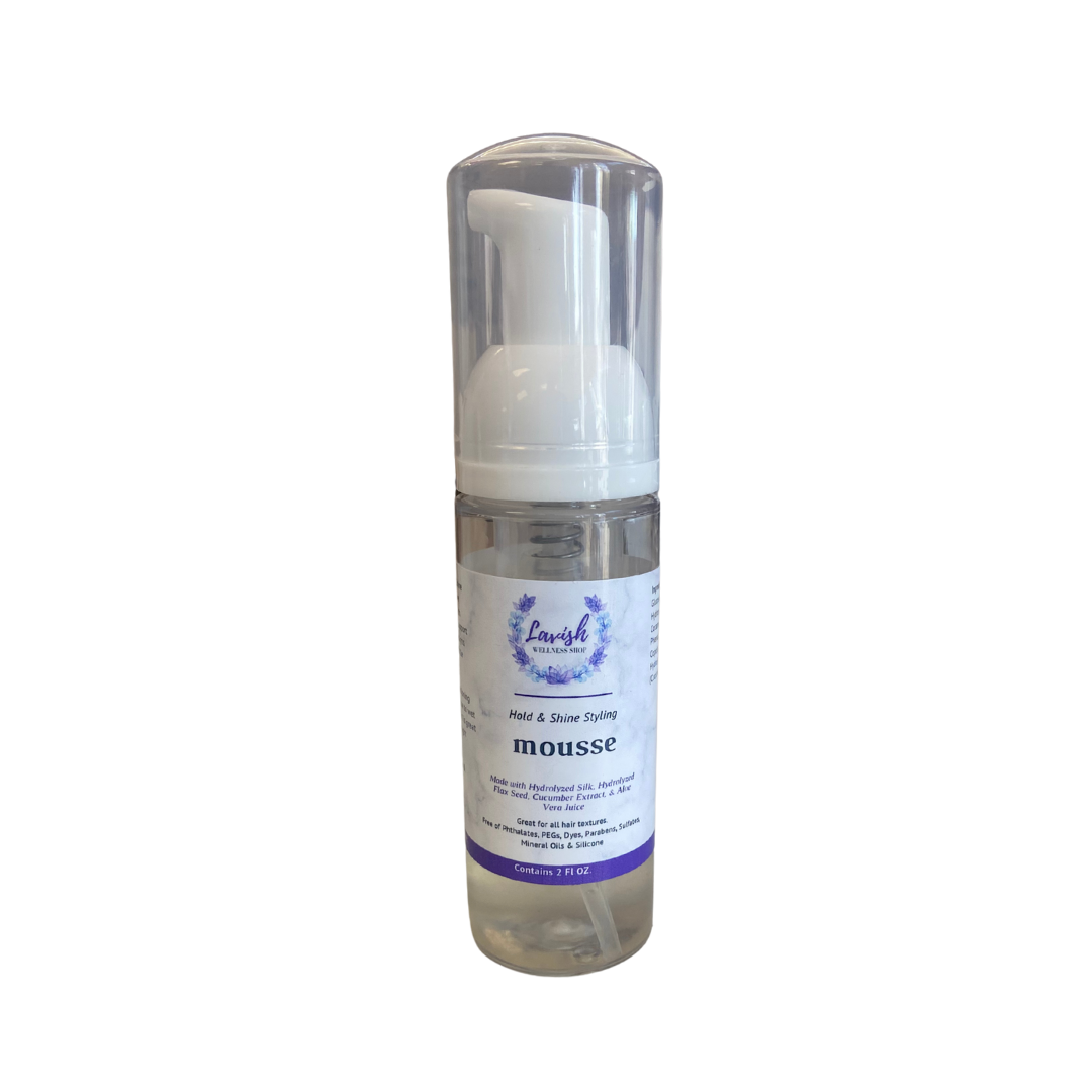 Organic Hold & Shine Styling Mousse (Options)
