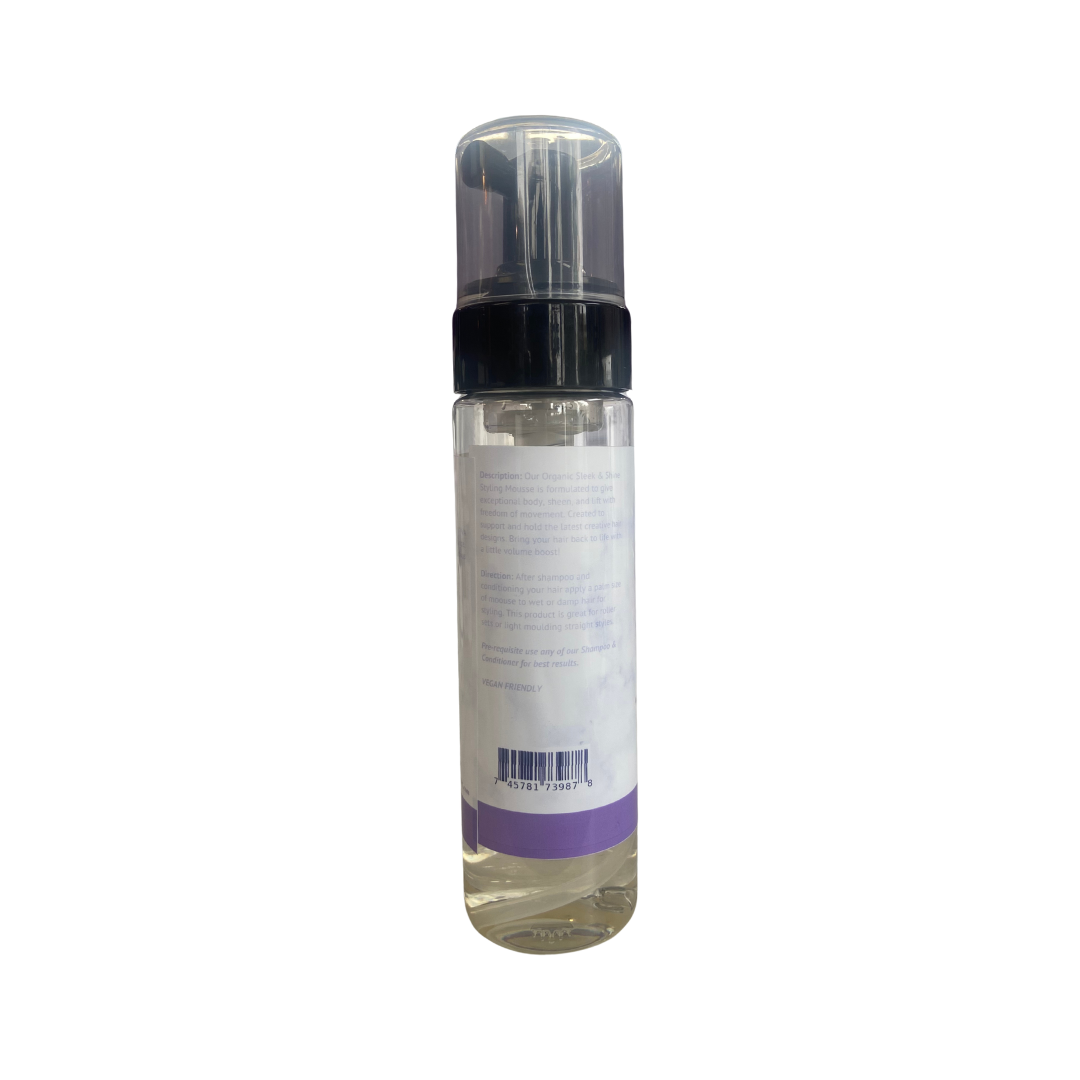 Organic Hold & Shine Styling Mousse (Options)