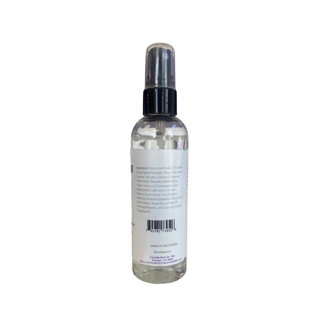 Aloe Vera, Chamomile & Japanese Green Tea Botanical Firming Toner 4 oz.