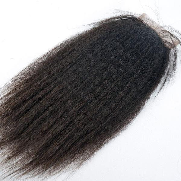 Brazilian Coarse Yaki Lace Closure