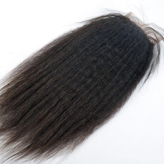 Brazilian Coarse Yaki Lace Closure