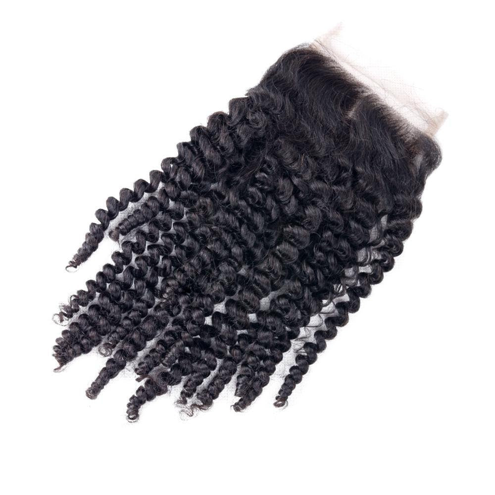 Indian Kinky Curly Lace Closure