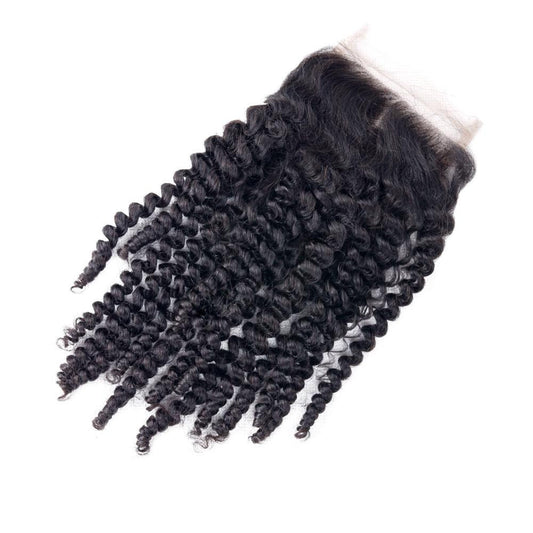 Indian Kinky Curly Lace Closure