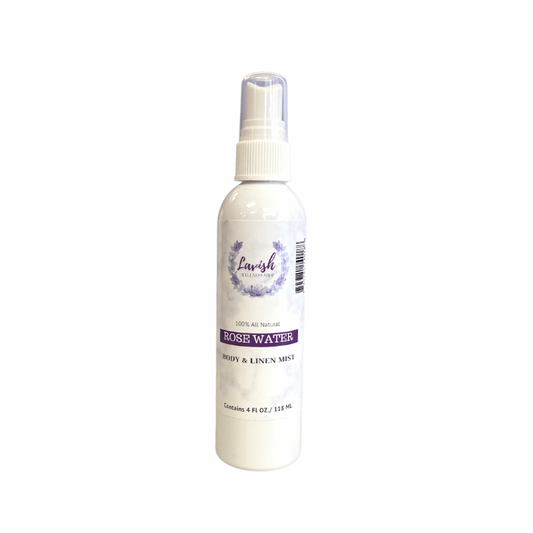 Rose Water Face & Body Spray 4 oz.