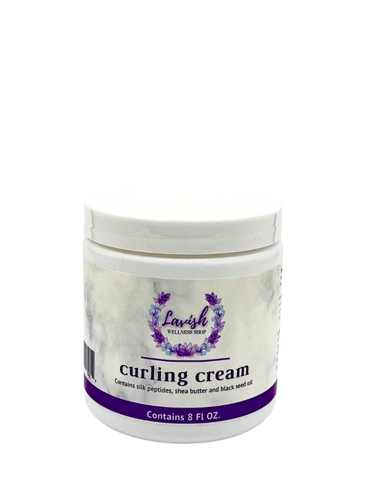 Organic Curling Cream with Silk Peptides