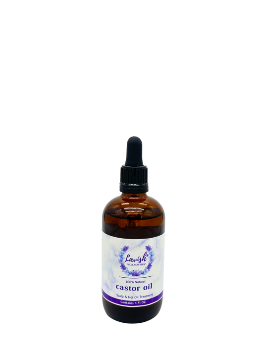 100% Natural Castor Oil Scalp & Hot Oil Treatment 4 oz. (25% Off)