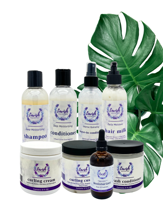 Curly Crown "Queen Moisture" Hair Care Box