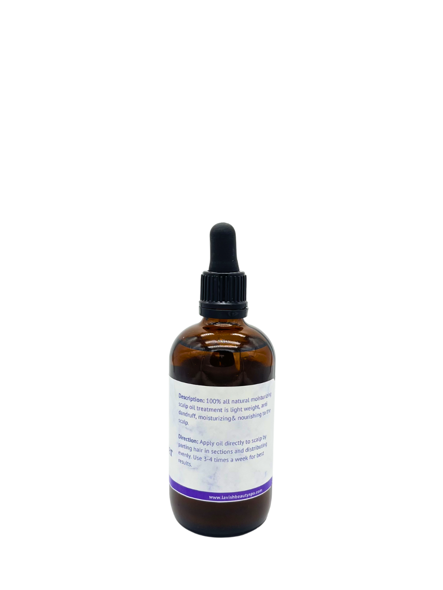 100% Natural Rosemary & Lavender Moisturizer Scalp Oil 4 oz.