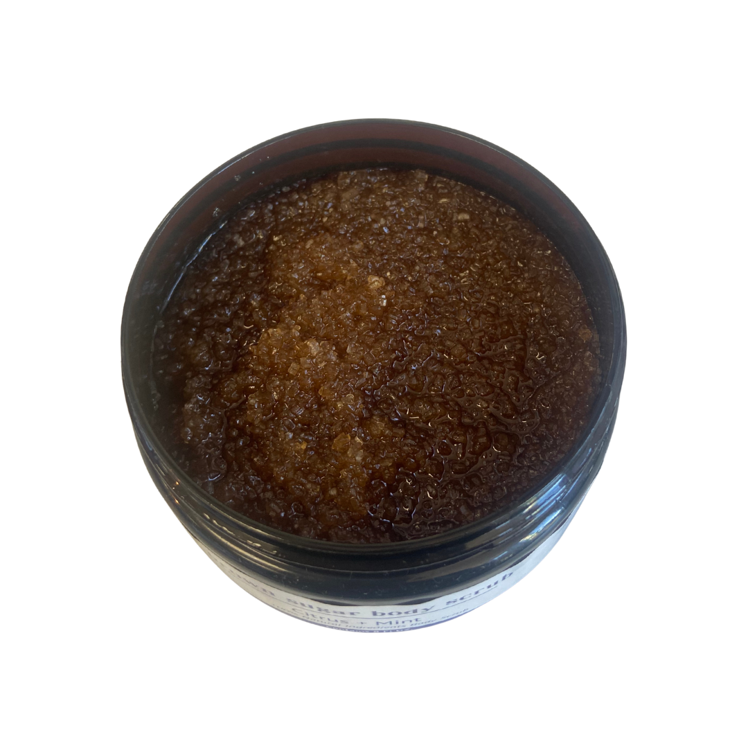 Lavish Wellness Shop Citrus & Mint Brown Sugar Body Scrub 7.5 oz