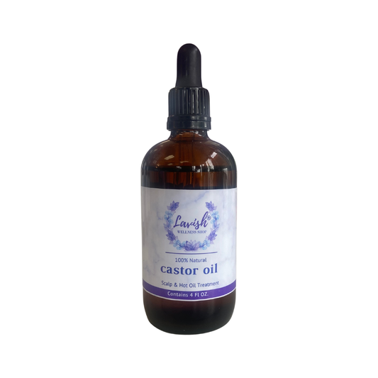 100% Natural Castor Oil Scalp & Hot Oil Treatment 4 oz.