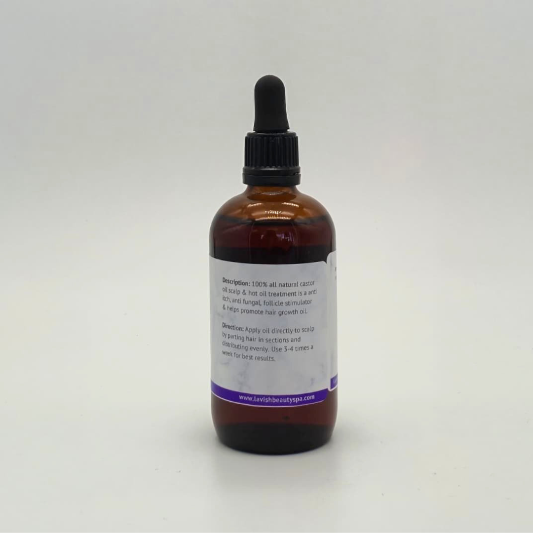 Lavish Wellness Shop Jamaican Black Castor Oil Scalp & Hot Oil Treatment 4 oz