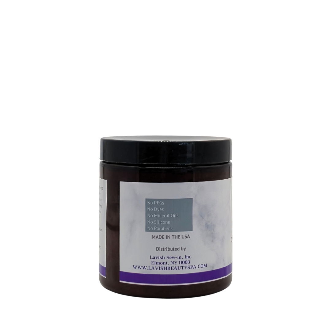 Lavish Wellness Shop Coco-Shea Hair & Body Butter (Lemon + Sugar) 8 Fl OZ.