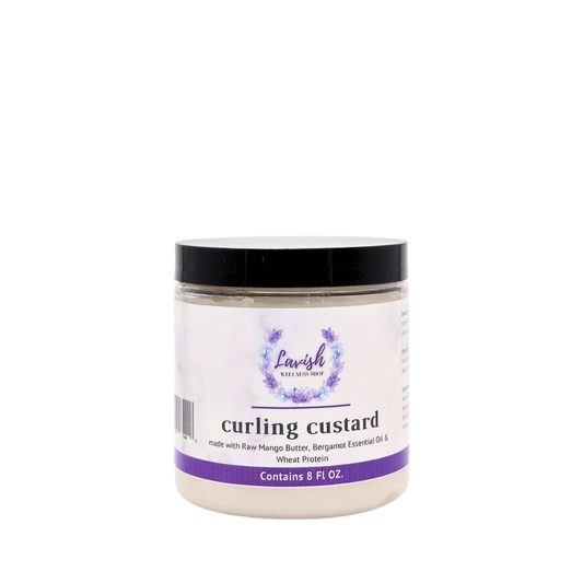 Lavish Wellness Shop Organic Curling Custard with Wheat Protein