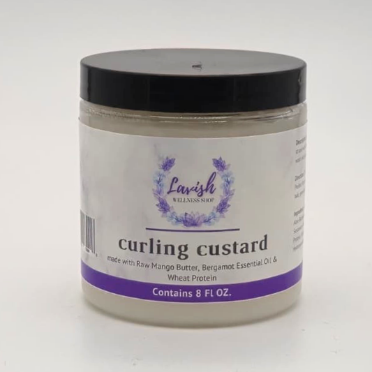 Lavish Wellness Shop Organic Curling Custard with Wheat Protein