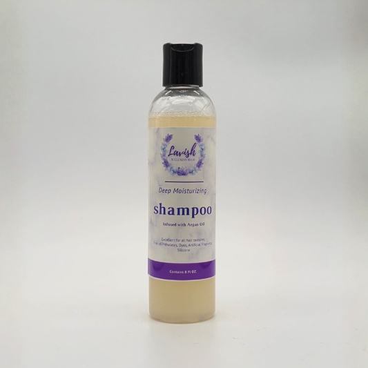 Lavish Wellness Shop Lemongrass & Rosemary Deep Moisturizing Shampoo 8 oz & 2 oz