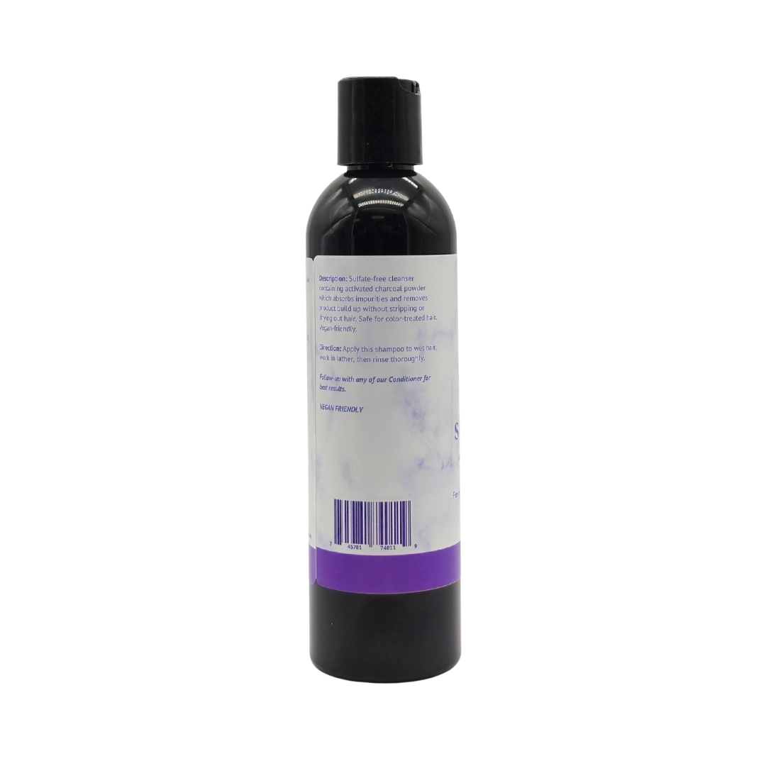 Lavish Wellness Shop Activated Charcoal Detoxing Shampoo 8 oz