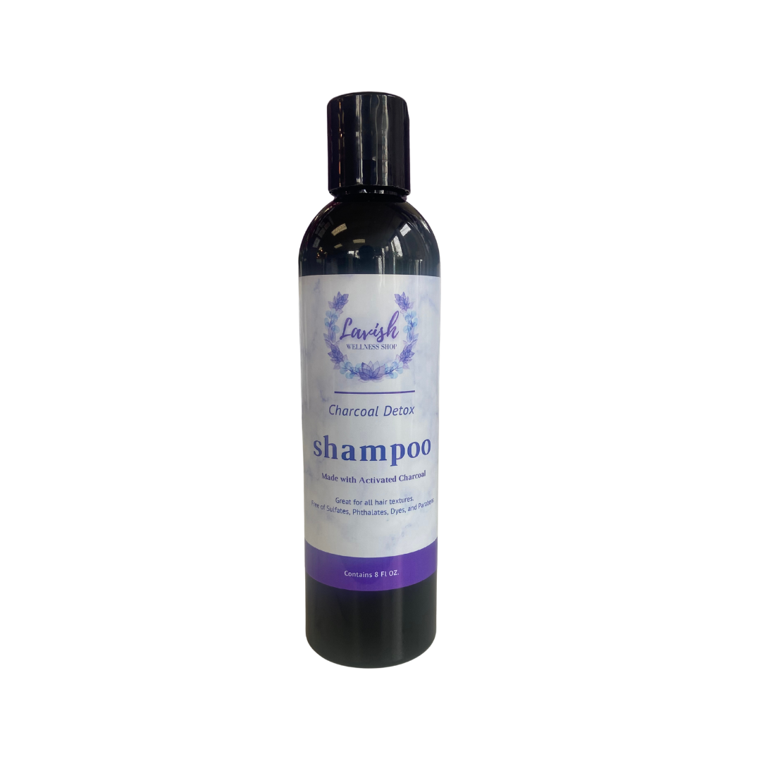 Activated Charcoal Detoxing Shampoo 8 oz.