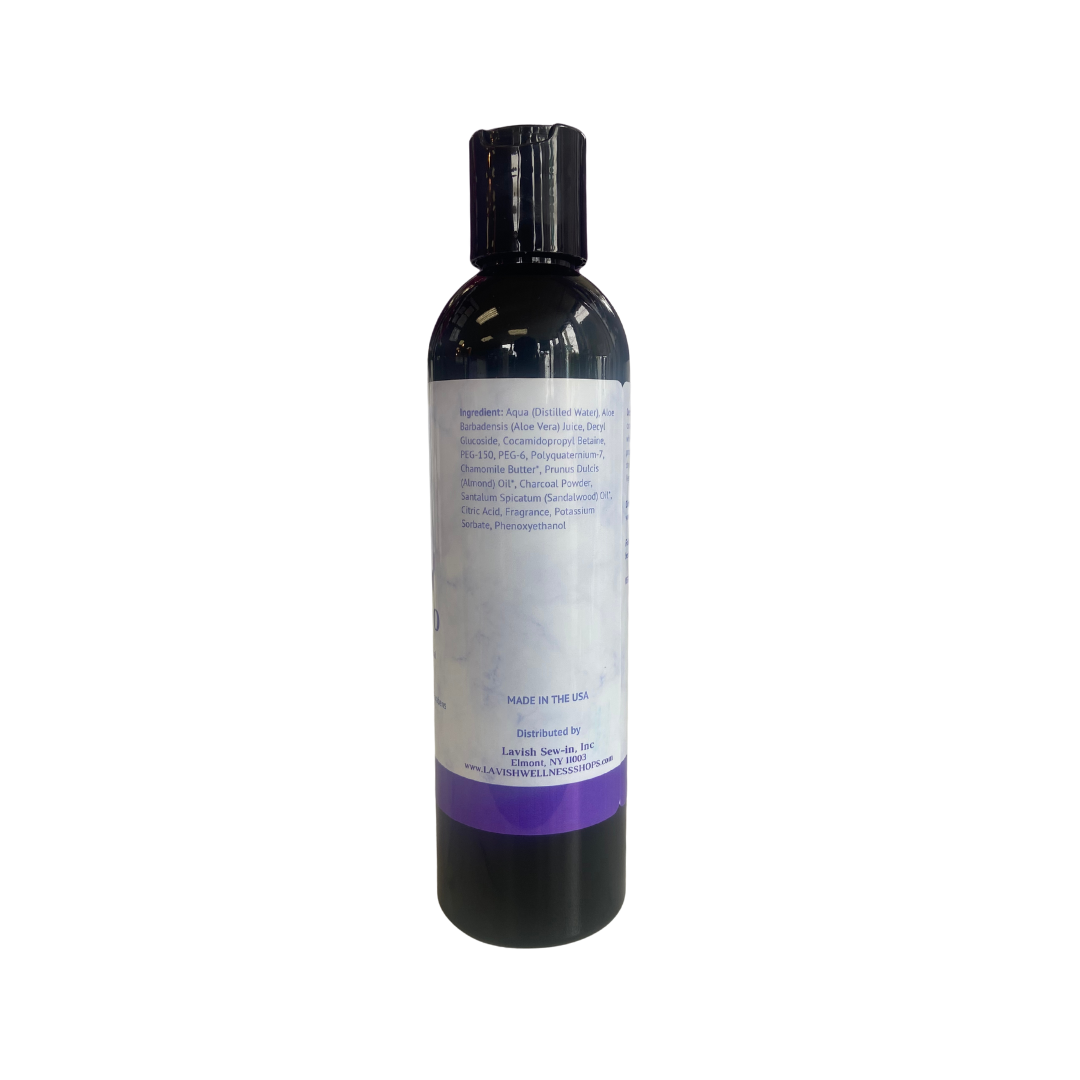 Activated Charcoal Detoxing Shampoo 8 oz.
