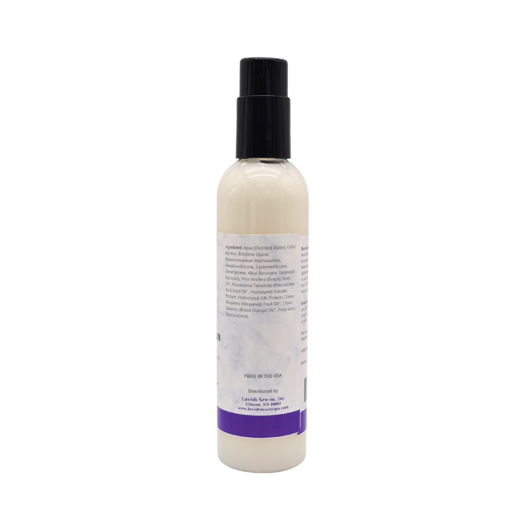 Lavish Wellness Shop Silkening Blow Dry Cream with Keratin Protein 8 oz