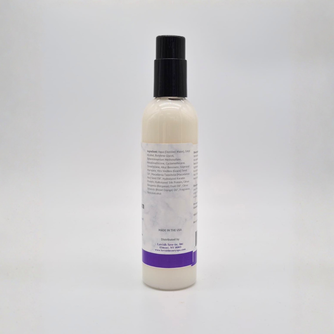 Lavish Wellness Shop Silkening Blow Dry Cream with Keratin Protein 8 oz