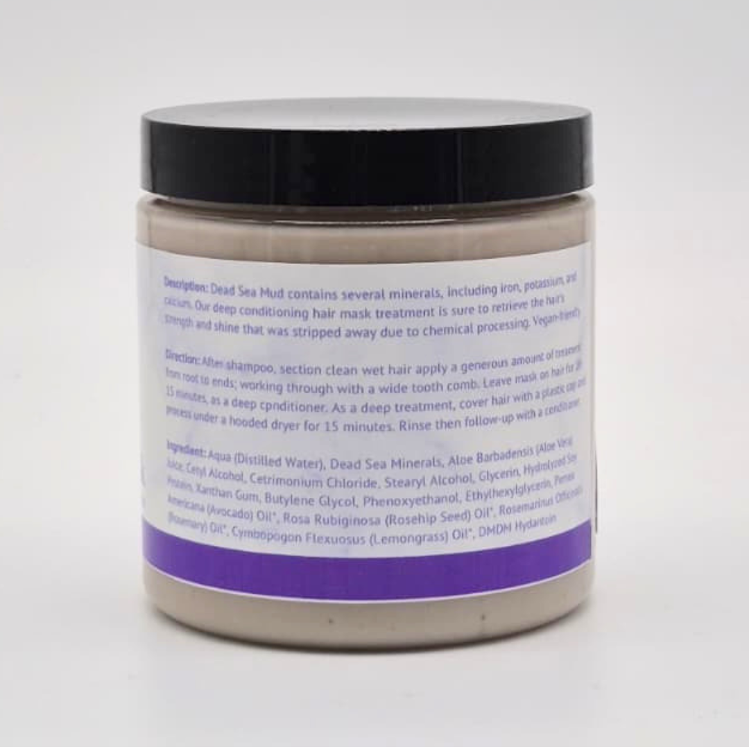 Lavish Wellness Shop Dead Sea Mineral Hair Mask 8 oz