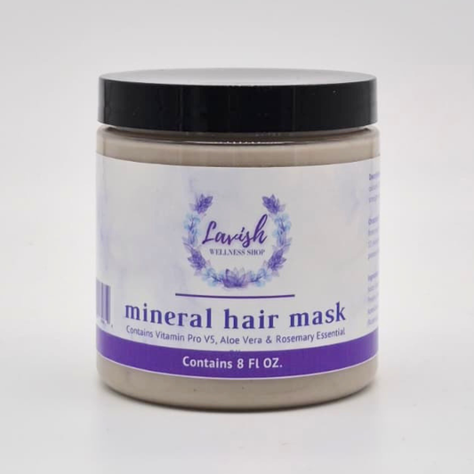 Lavish Wellness Shop Dead Sea Mineral Hair Mask 8 oz