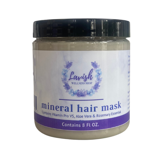 Organic Dead Sea Mineral Hair Mask 8 oz.