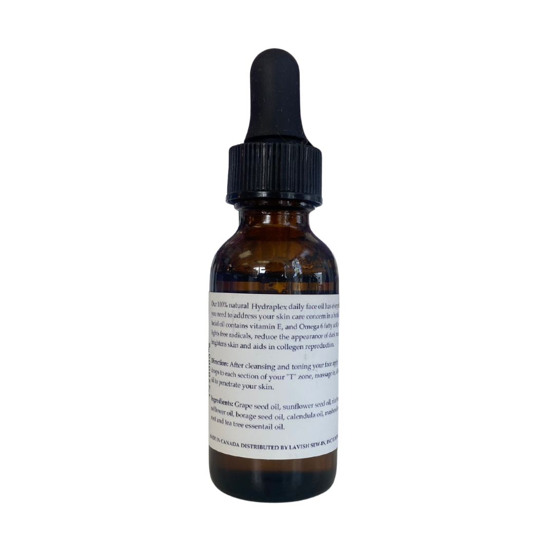 100% Natural Hydraplex Daily Face Oil with Tea Tree 1 oz.