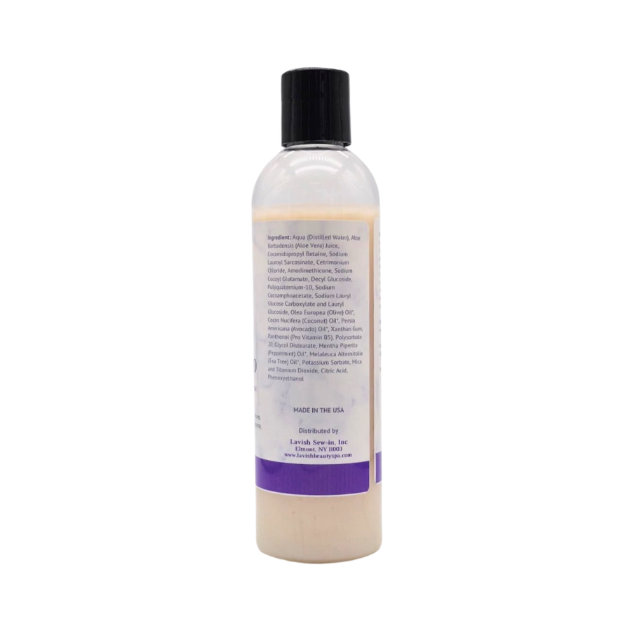 Lavish Wellness Shop Peppermint & Tea Tree Intense Hydrating Shampoo 8 Fl OZ
