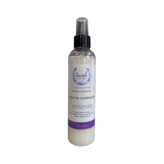 Organic Rose & Jasmine Hydrating Leave-in Conditioner (Options)