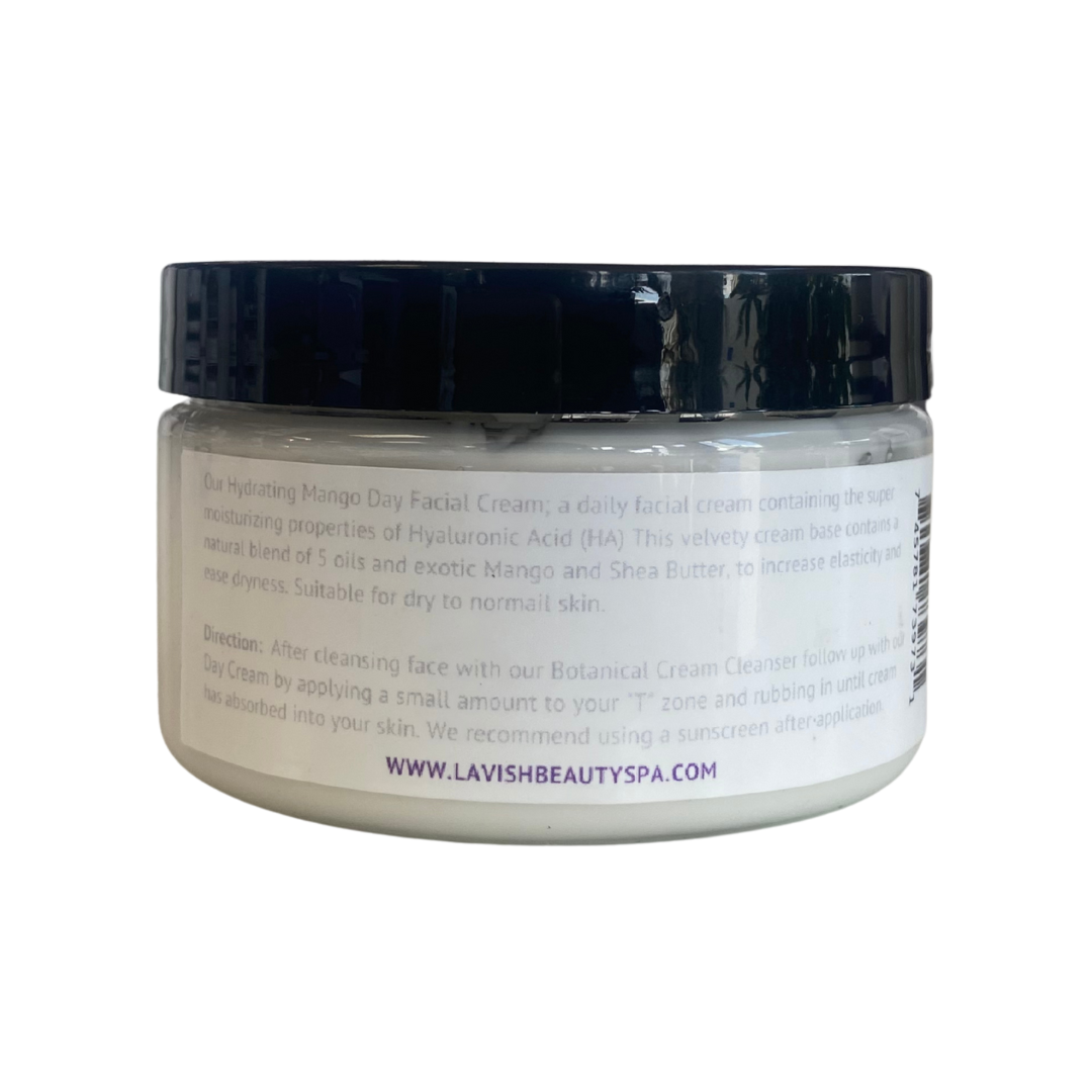 Hydrating Mango Day Cream with Hyaluronic Acid 4 oz.