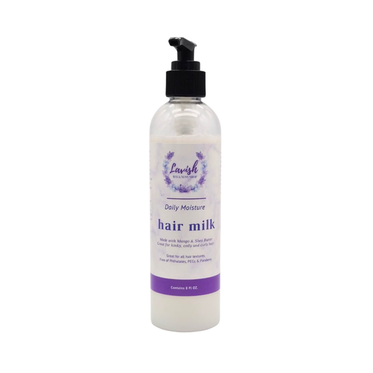 Lavish Wellness Shop Mango & Shea Butter Daily Moisture Hair Milk 8 oz